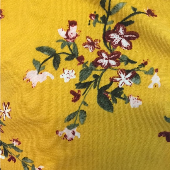 3 For 15 Yellow Floral Tube Top - Picture 4 of 6